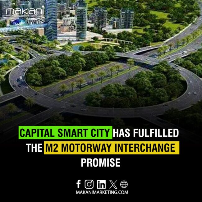 Capital Smart City M2 Motorway Interchange