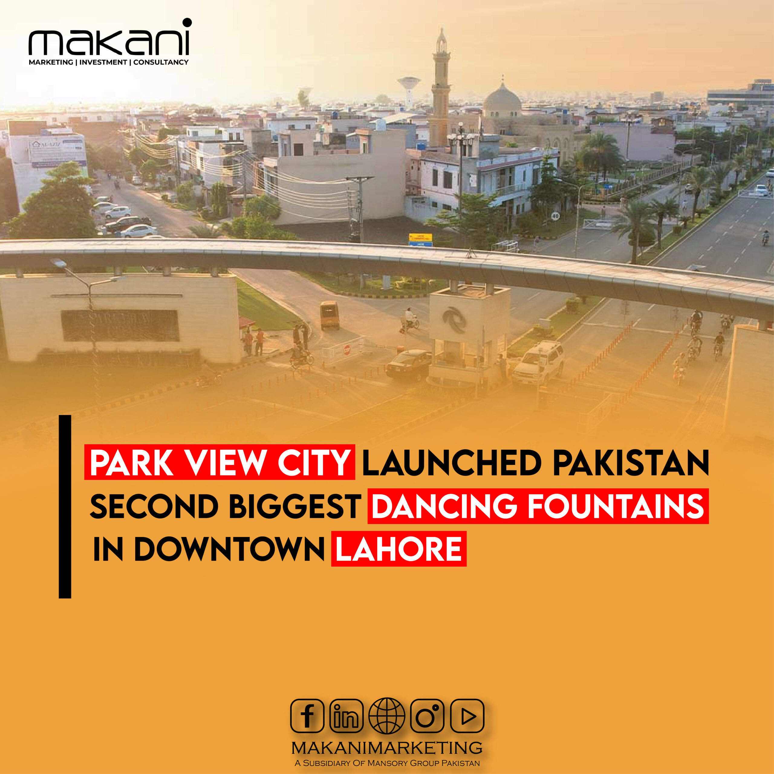 Park View City Downtown Lahore Park View City Downtown Lahore