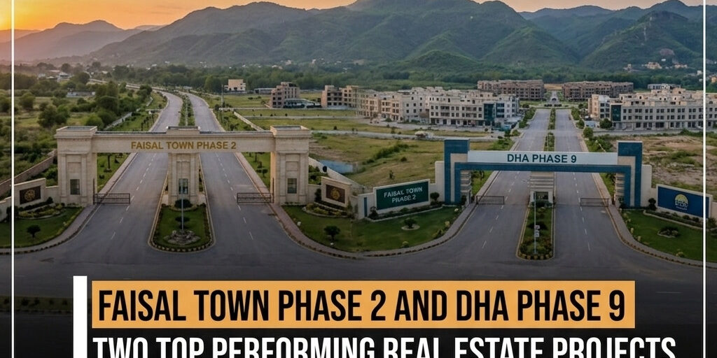 faisal town phase 2 and DHA Phase 9 are top demanding products in Islamabad