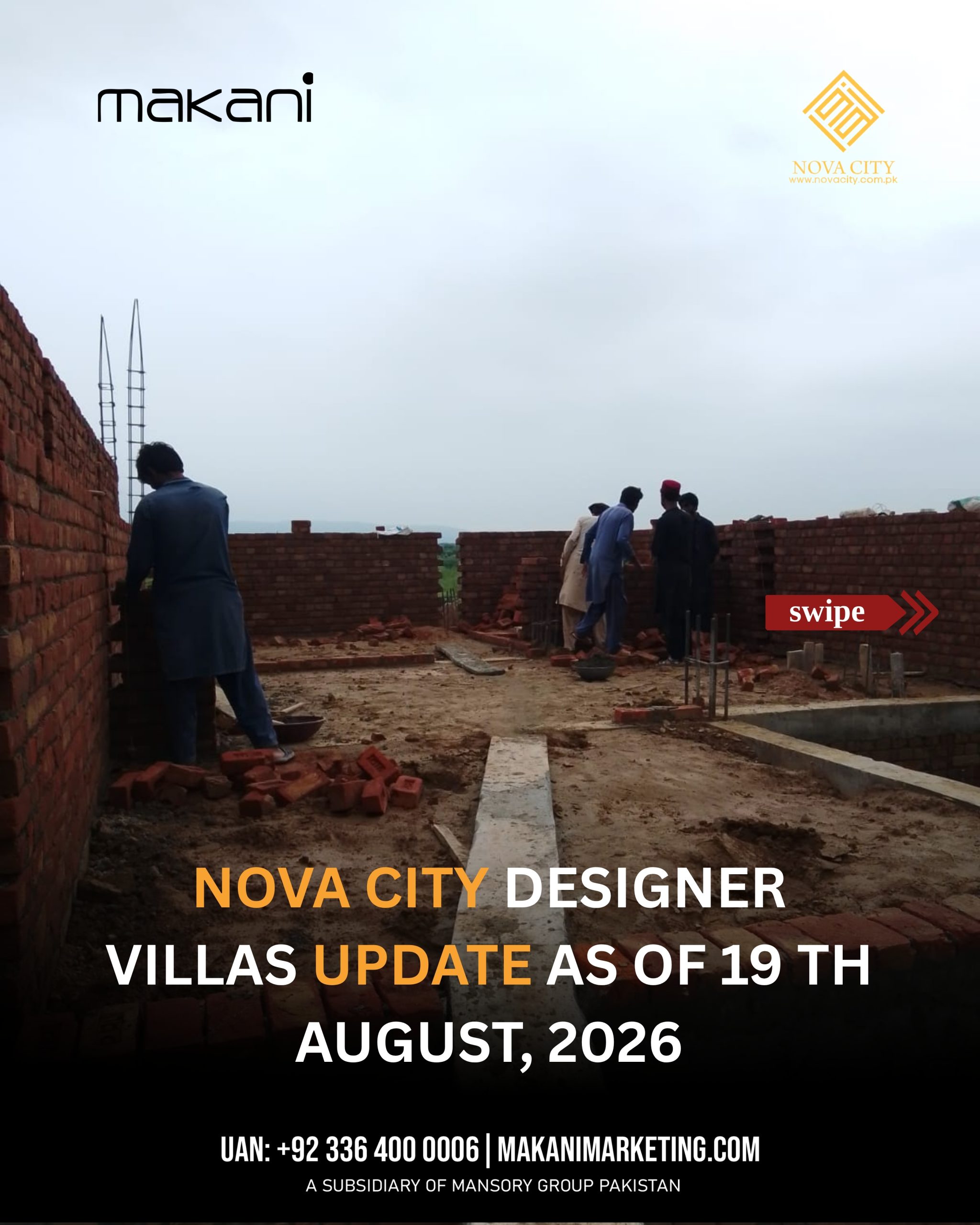 Nova City Designer Villas Update