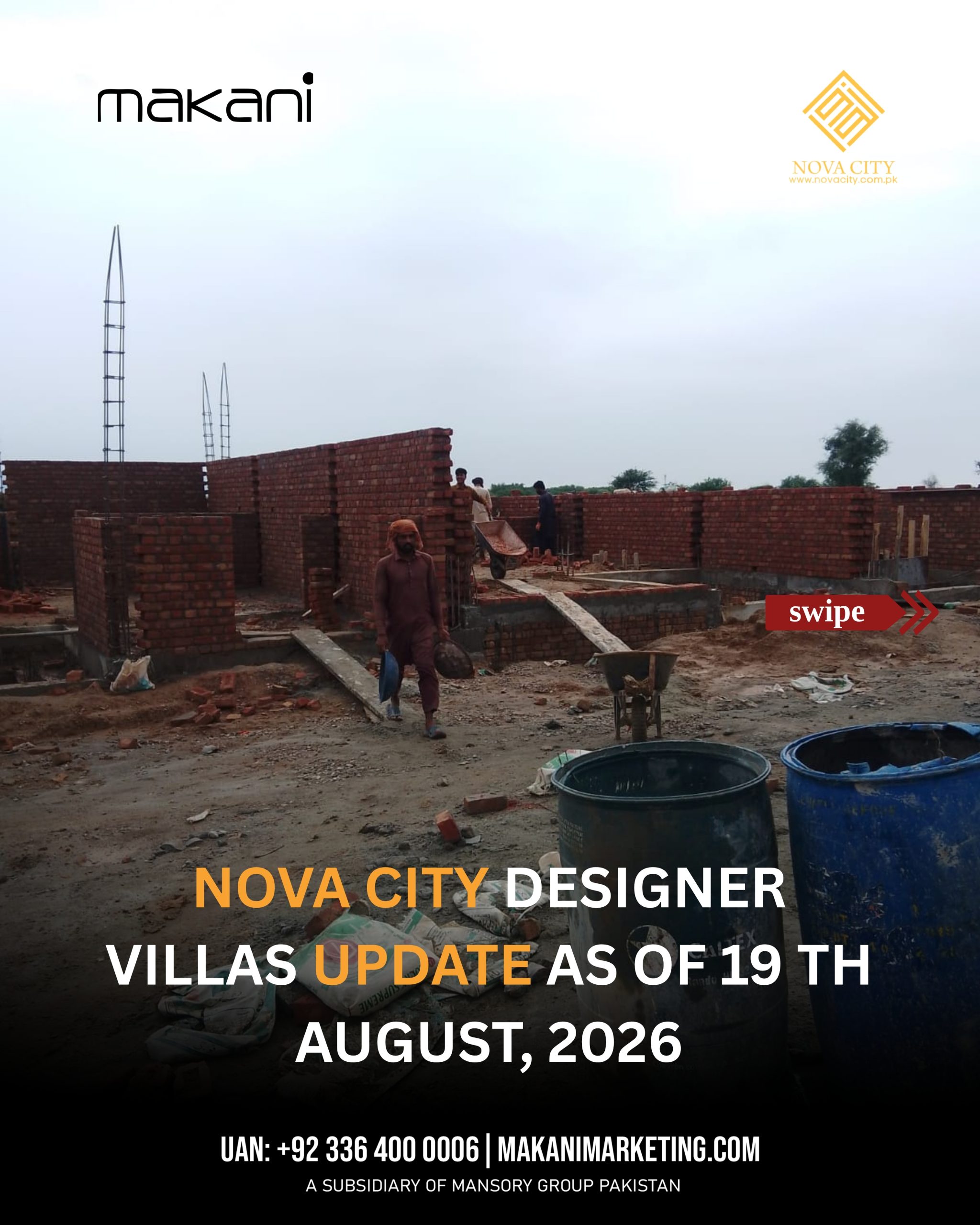 Nova City Designer Villas Update