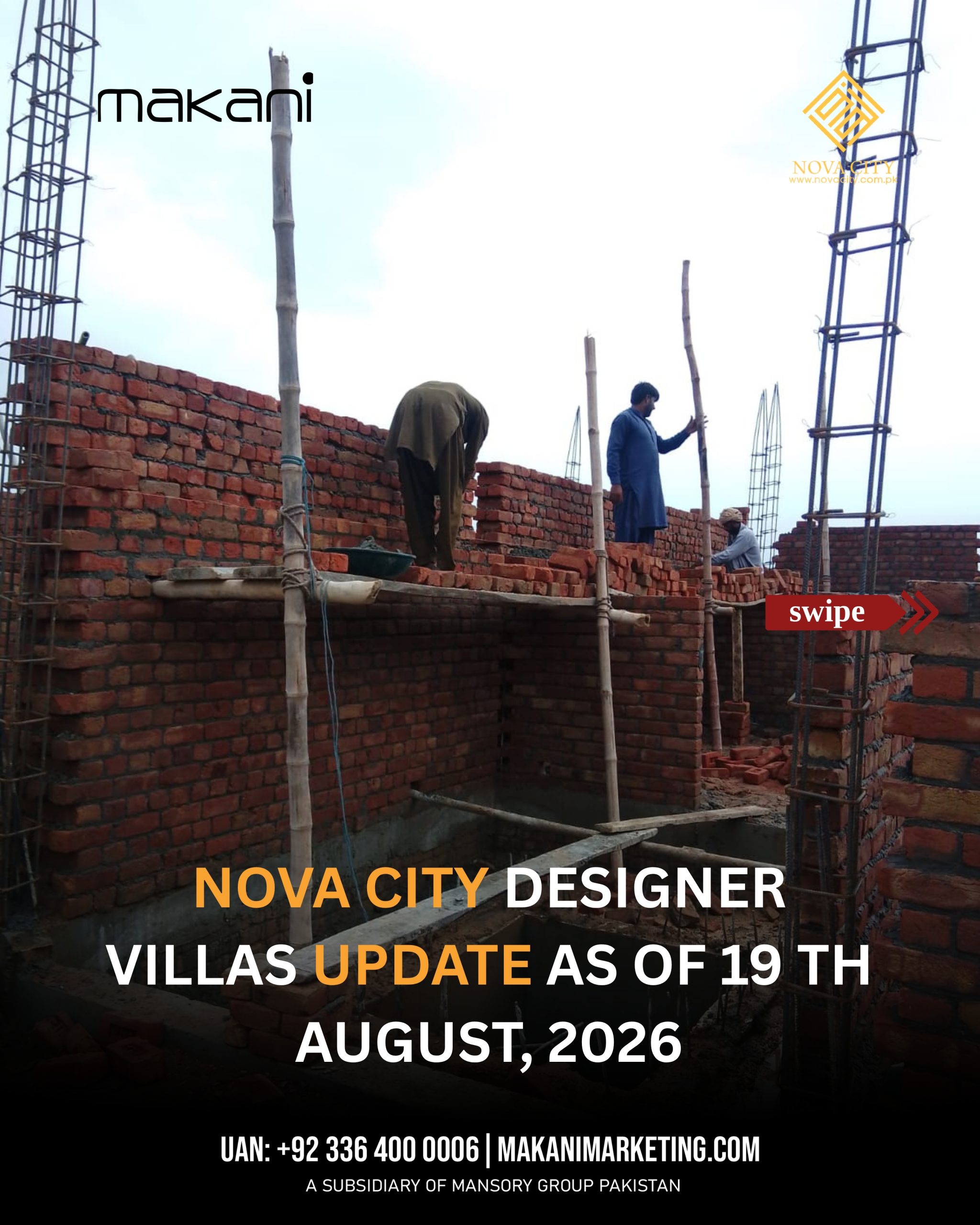 Nova City Designer Villas Update