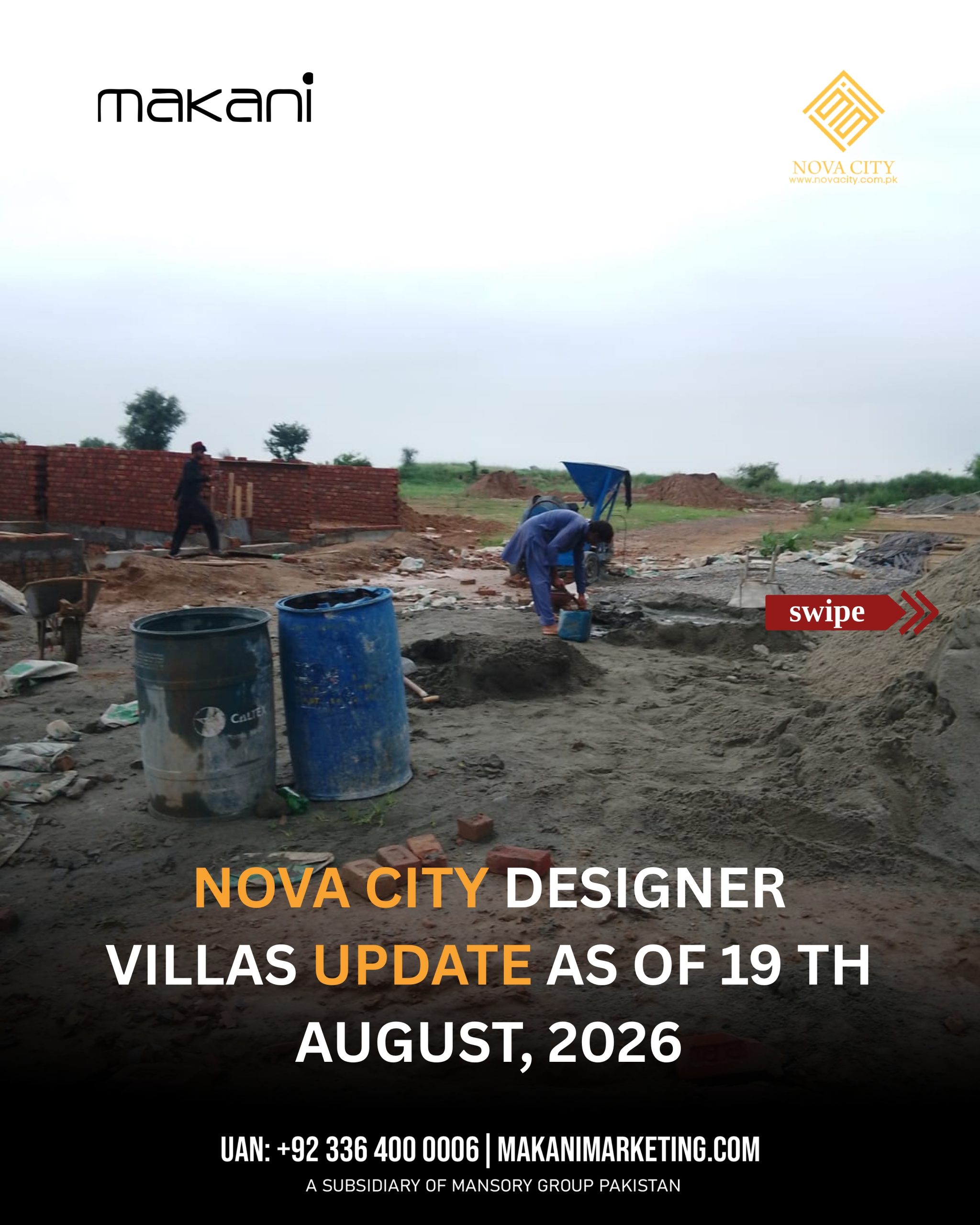 Nova City Designer Villas Update