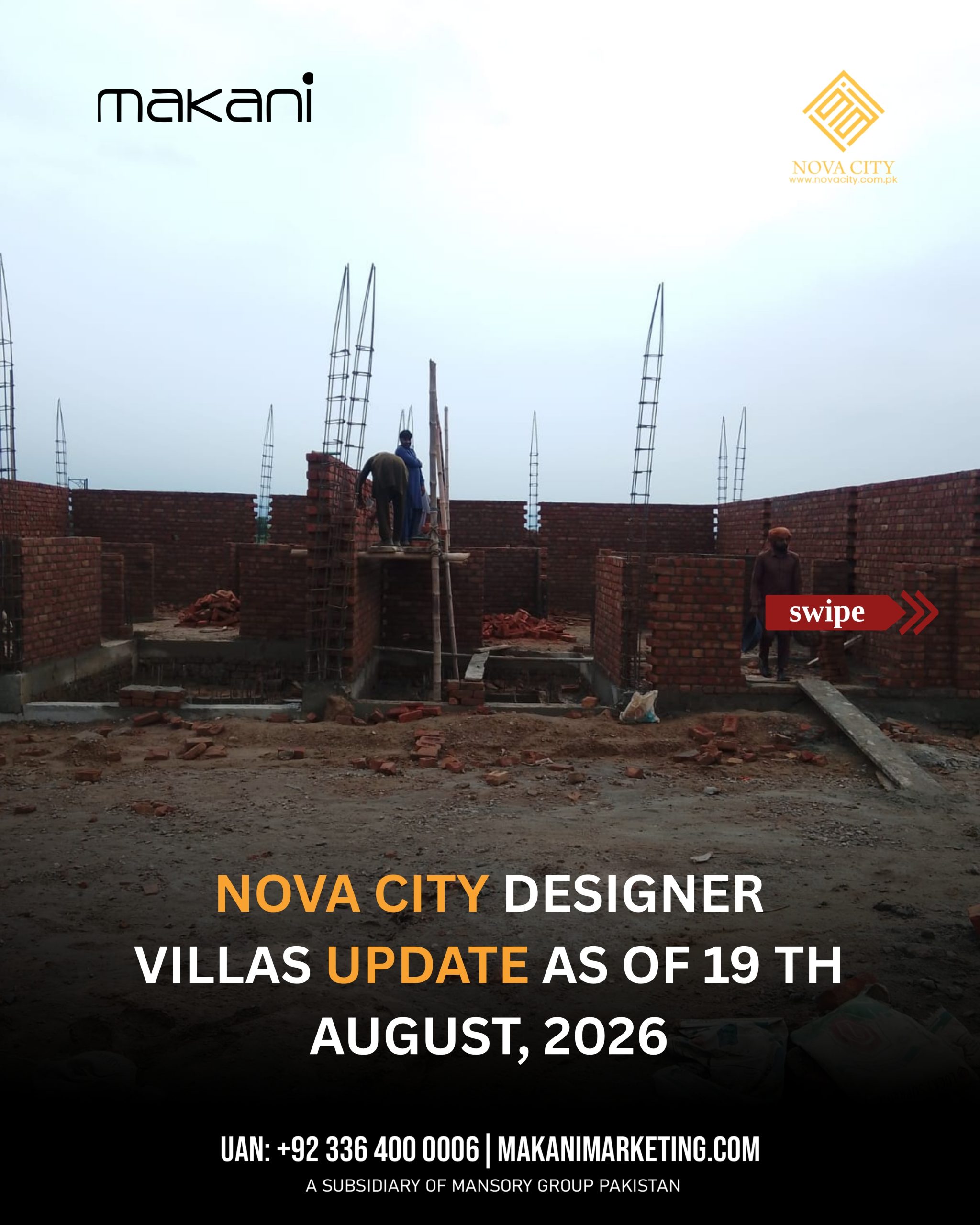 Nova City Designer Villas Update