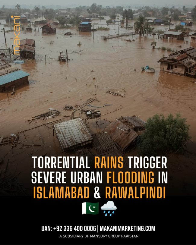 TORRENTIAL RAINS TRIGGER SEVERE URBAN FLOODING IN ISLAMABAD & RAWALPINDI 🇵🇰🌧️ ORRENTIAL RAINS TRIGGER SEVERE URBAN FLOODING IN ISLAMABAD & RAWALPINDI