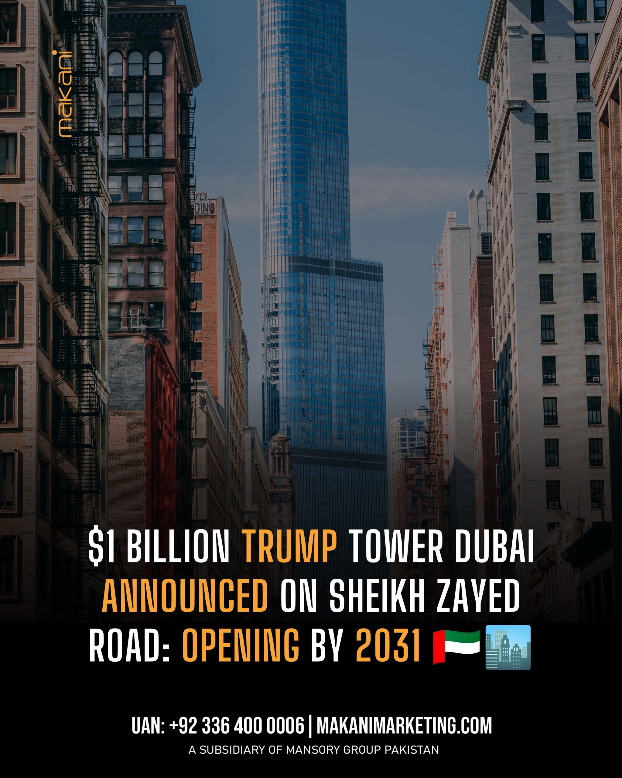 1-BILLION-TRUMP-TOWER-DUBAI-ANNOUNCED-ON-SHEIKH-ZAYED-ROAD-OPENING-BY-2031-🇦🇪🏙️-scaled