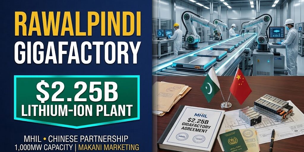 Margalla Heavy Industries Signs $2.25B Lithium-Ion Battery Deal with Chinese Partners: Historic Gigafactory in Rawalpindi
