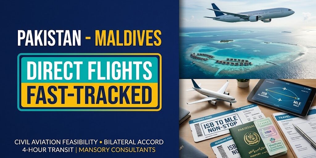 Pakistan & Maldives Fast-Track Direct Flights: PM Directs Civil Aviation for Immediate Feasibility Study