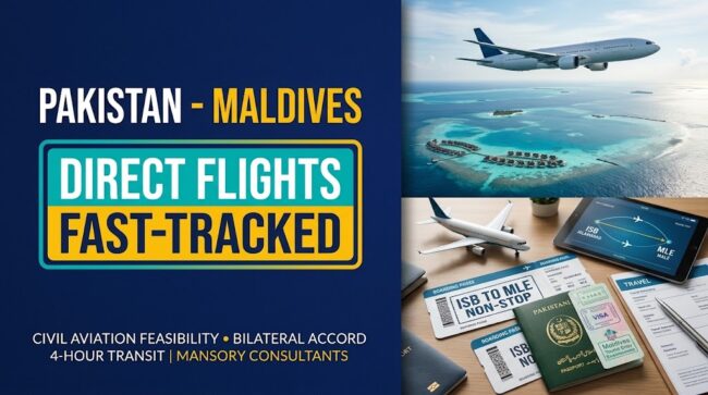 Pakistan & Maldives Fast-Track Direct Flights: PM Directs Civil Aviation for Immediate Feasibility Study Pakistan & Maldives Fast-Track Direct Flights: PM Directs Civil Aviation for Immediate Feasibility Study