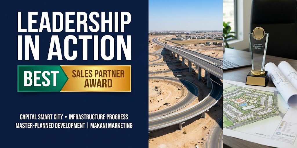Shaping the Future of Real Estate: Makani Marketing CEO M. Mansoor Khan Honored at Capital Smart City Leadership Summit