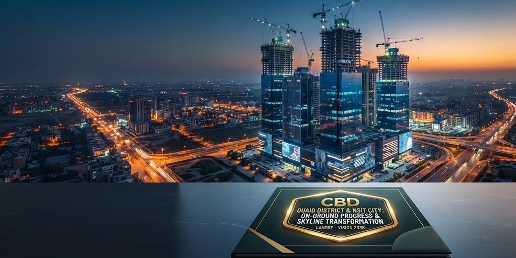 CBD Quaid District NSIT City Lahore Real Estate Progress CBD Quaid District NSIT City Lahore Real Estate Progress