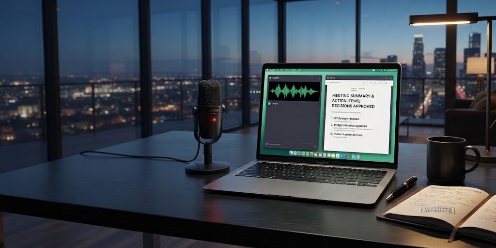 ChatGPT Audio to Notes Feature Meeting Summaries OpenAI ChatGPT Audio to Notes Feature Meeting Summaries OpenAI