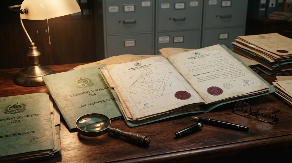 FIA Books CDA Officials Fake Plot Transfer Scam Islamabad