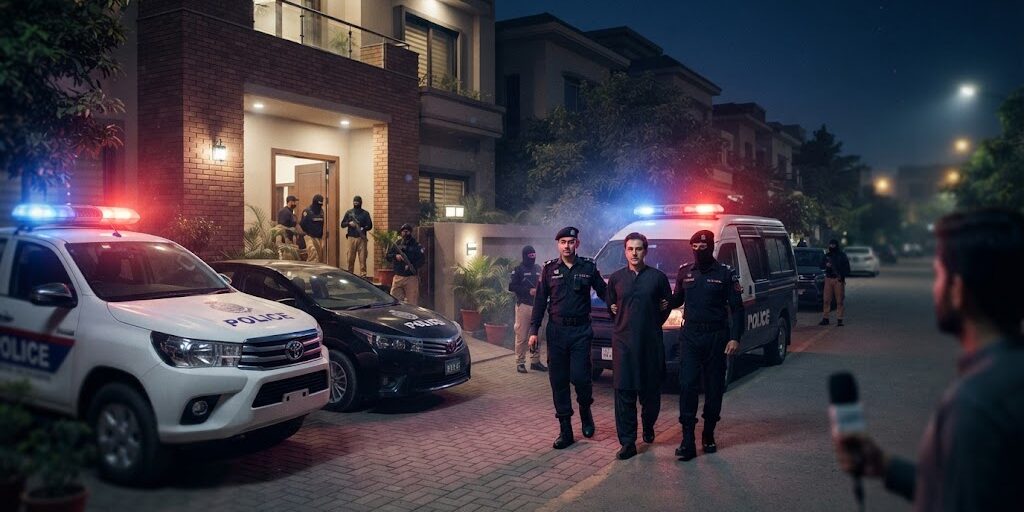 Iqrar ul Hassan Arrested Lahore Raid DHA NCCIA Iqrar ul Hassan Arrested Lahore Raid DHA NCCIA