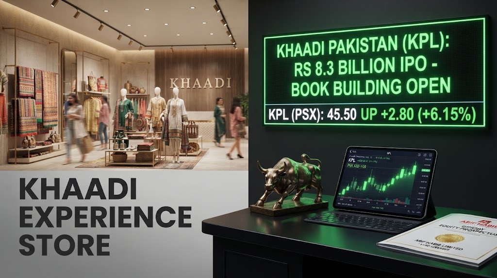 Khaadi IPO PSX Arif Habib Limited Fashion Retail Listing