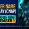 Mandatory Caller Name Display (CNAP) from November 1 Network-Level Caller ID to Combat Spam & Fraud