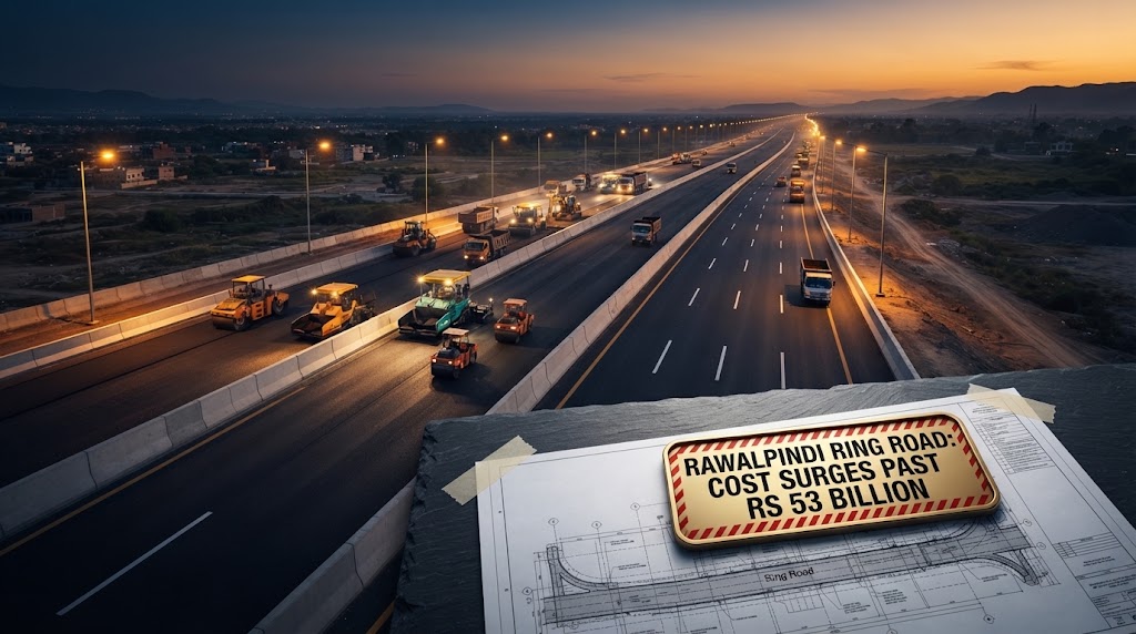 Rawalpindi Ring Road Cost Escalation Rs 53 Billion RRR
