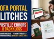 Glitches in MOFA’s New Online Attestation Portal: Missing Apostille Destinations, Payment Errors & Submission Backlogs